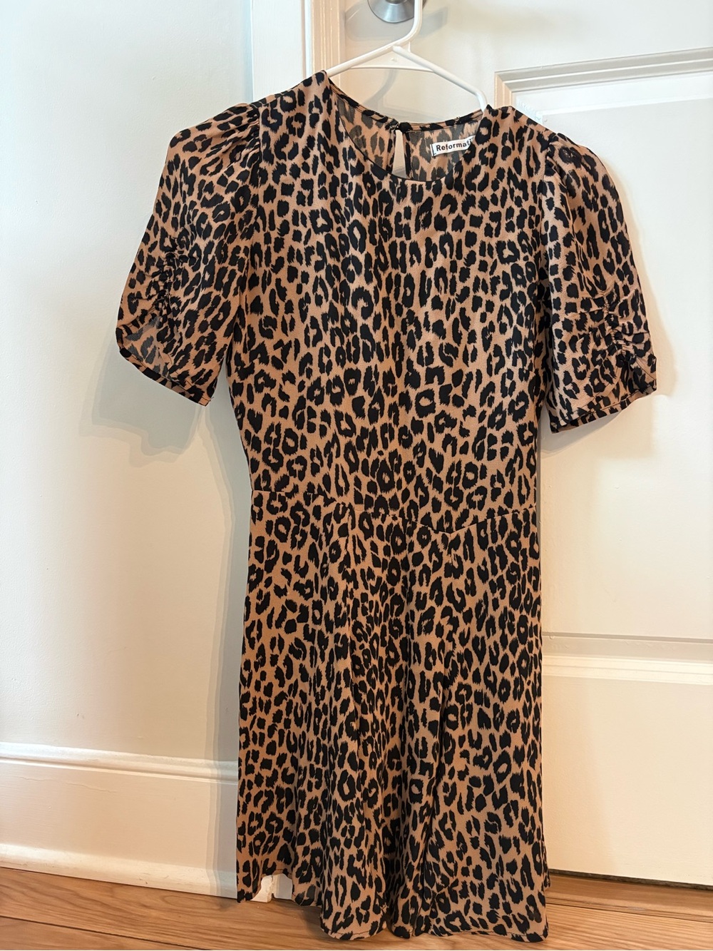 Reformation Leopard Print Dress